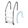 Swim Central 63" Solid Stainless Steel Swimming Pool Ladder -Intex Shop GUEST 92d84179 ec69 4b03 ad3c 01e8869d12bf