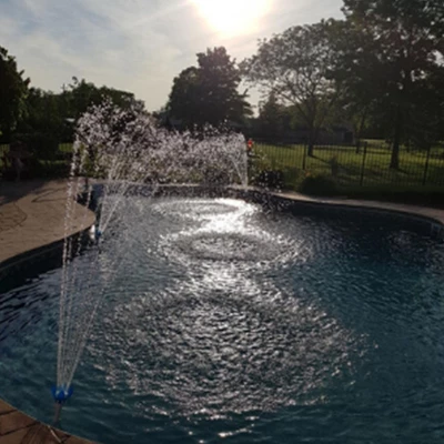 Magic Pool Fountain Water Powered Replacement Swimming Pool Fountain Accessory With Solid Green LED Light Bulbs For In And Above Ground Pool (2 Pack) 4 Magic Pool Fountain Water Powered Replacement Swimming Pool Fountain Accessory With Solid Green LED Light Bulbs For In And Above Ground Pool (2 Pack) - Image 2