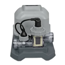 Bestway Flowclear Hydrogenic 6 G/H Digital Self Cleaning Saltwater Chlorinator With Adapters And PH Test Strips For Above Ground Swimming Pool