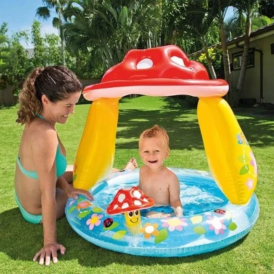 Intex Inflatable Mushroom Water Play Center Kiddie Baby Swimming Pool Ages 1-3 5 Intex Inflatable Mushroom Water Play Center Kiddie Baby Swimming Pool Ages 1-3 - Image 3