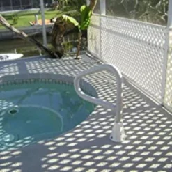 Saftron Polymer Spa Floor Rail Single Post For In-ground Spas White With Lift And Turn Base 8 Saftron Polymer Spa Floor Rail Single Post For In-ground Spas White With Lift And Turn Base -Intex Shop GUEST 9cc05c9c e2af 40cd b62f 2fdebded6872