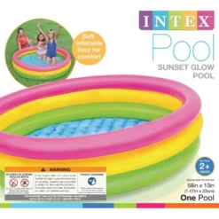 Intex 4ft X 13in Inflatable Sunset Glow Colorful Backyard Kid Play Swimming Pool 11 Intex 4ft X 13in Inflatable Sunset Glow Colorful Backyard Kid Play Swimming Pool -Intex Shop GUEST 9d8d9ce6 03e6 4a0c 9afb a84d50b286bb