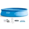 Intex Easy Set Inflatable 18' X 48" Round Above Ground Outdoor Swimming Pool With Filter Pump, Ladder, And Deluxe Maintenance Pool Cleaning Kit -Intex Shop GUEST a74b79de 2db4 4bf0 9883 3ffbd0fa383e