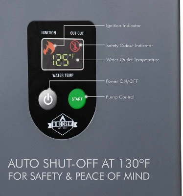 Hike Crew Portable Outdoor Camping Propane Water Heater & Shower Pump 4 Hike Crew Portable Outdoor Camping Propane Water Heater & Shower Pump - Image 2