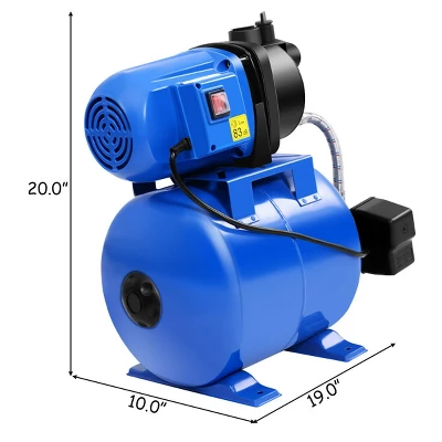 Costway 1200W Garden Water Pump Shallow Well Pressurized 3 Costway 1200W Garden Water Pump Shallow Well Pressurized