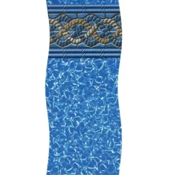 Swimline Round Mystri Unibead Liner For Above Ground Swimming Pools 21' - Blue