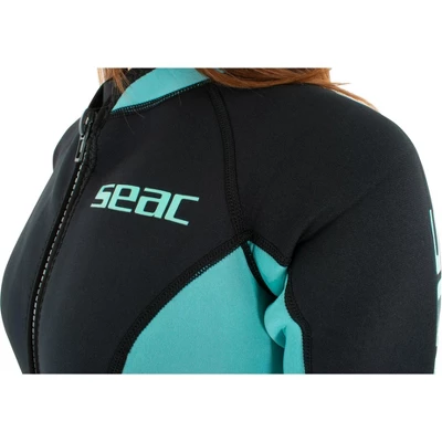 Seac Look Lady Snorkeling, Diving And Water Activity Shorty Wetsuit 2.5mm Neoprene 7 Seac Look Lady Snorkeling, Diving And Water Activity Shorty Wetsuit 2.5mm Neoprene - Image 5