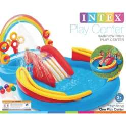 Intex 9.75ft X 6.3ft X 53in Rainbow Slide Kids Play Inflatable Pool Ring Center 9 Intex 9.75ft X 6.3ft X 53in Rainbow Slide Kids Play Inflatable Pool Ring Center -Intex Shop GUEST b0fe9605 abc1 4419 b1a4 679167e20076