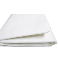 Horizon Ventures 24 Foot Round Water Resistant Polyester Pre-Cut Underpad Above Ground Pool Installation Or Liner Replacement, White