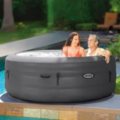Intex 28481E Simple Spa 77in X 26in 4 Person Inflatable Hot Tub Set With Energy Efficient Cover And Filter Pump -Intex Shop GUEST b24c4b62 2aee 4a29 bb31 24e0c57ae703