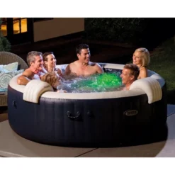 Intex PureSpa Plus 6 Person Portable Inflatable Hot Tub Bubble Jet Spa With 6 Type S1 PureSpa Easy Set Pool Filter Replacement Cartridges -Intex Shop GUEST b25a4f30 e55d 4087 aaa4 4779e063b6f4 4