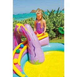 Intex 11ft X 7.5ft X 44in Dinoland Inflatable Kiddie Swimming Pool With Slide, Dino Arch Water Sprayer And Games For Ages 2+ -Intex Shop GUEST b5064724 b734 4574 b975 67ba661a5dae