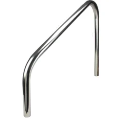 Pool Central Curved Handrails Swimming Pools 2pc 38" - Silver