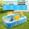 Costway Inflatable Swimming Pool Duck Themed Kiddie Pool W/ Sprinkler For Age 3+ 2 Costway Inflatable Swimming Pool Duck Themed Kiddie Pool W/ Sprinkler For Age 3+ -Intex Shop GUEST be23cfb3 0d77 4be5 839e ec0d4b1fa551