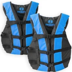 Hardcore Water Sports Hardcore Life Jacket 2 Pack Paddle Vest For Adults; Coast Guard Approved Type III PFD Life Vest Flotation Device; Jet Ski, Wakeb -Intex Shop GUEST beb66bc5 1bb7 4298 86a6 d60964b3e1a1