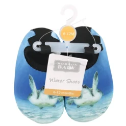 Hudson Baby Infant And Toddler Water Shoes For Sports, Yoga, Beach And Outdoors, Sea Turtle