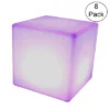 Main Access Color Changing LED Light Plastic Waterproof Cube Seat With 4 Lighting Modes, 16 Color Options, And Remote Control For Poolsides (8 Pack) -Intex Shop GUEST c342c9cc 8e42 478c 8b44 00a5d9b869fb