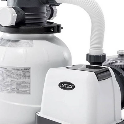 Intex 2100 GPH Above Ground Pool Sand Filter Pump W/ Deluxe Pool Maintenance Kit 5 Intex 2100 GPH Above Ground Pool Sand Filter Pump W/ Deluxe Pool Maintenance Kit - Image 3
