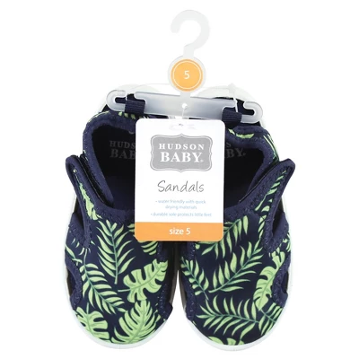 Hudson Baby Infant, Toddler And Kids Boy Sandal And Water Shoe, Palm Leaf 3 Hudson Baby Infant, Toddler And Kids Boy Sandal And Water Shoe, Palm Leaf