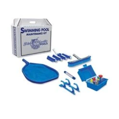 Swim Central 18" Blue 6-Pieces Swimming Pool Maintenance Kit