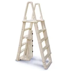 Confer 7100B Evolution A Frame Above Ground Swimming Pool Ladder 48 To 54" + Pad