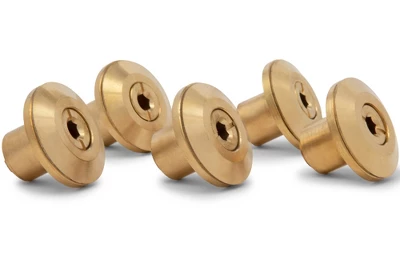 Wood Grip Brass Anchor With Collar For Pool Safety Cover - 5 Pieces 3 Wood Grip Brass Anchor With Collar For Pool Safety Cover - 5 Pieces