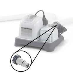 Intex Replacement Hose Adapter A W/ Collar For Threaded Connection Pumps (Pair) -Intex Shop GUEST cec66400 5fd0 4bea 845b cd368fb7d5f9