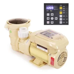 XtremepowerUS 1.5HP Variable Speed Swimming Pool Pump ECO High-Flo Timer Control Digital Panel With Fitting Set, Beige -Intex Shop GUEST cf278431 3279 4a8b 8657 d69aa364e785