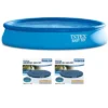 Intex 15’x33” Inflatable Swimming Pool W/ Filter Pump & 15’ Pool Cover (2 Pack) -Intex Shop GUEST d12d6663 5e97 43a8 8e85 8d09878dd194