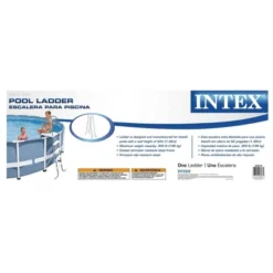 Intex Steel Frame Above Ground Swimming Pool Ladder + Pool Ladder Step Pad -Intex Shop GUEST d8647e46 7203 405a b3b5 2aa7c884df5b