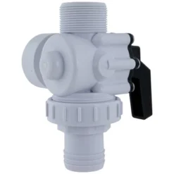 Swimline HydroTools Swimming Pool And Spa Standard Right Outlet 3-Way Valve 1.5" - White -Intex Shop GUEST da4ac8e8 57c7 42e3 91b8 7a6aa2e676ef