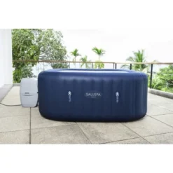 Bestway Hawaii SaluSpa 6 Person Inflatable Square Outdoor Hot Tub With 114 Soothing AirJets, Filter Cartridges, Pump, And Insulated Cover, Blue 9 Bestway Hawaii SaluSpa 6 Person Inflatable Square Outdoor Hot Tub With 114 Soothing AirJets, Filter Cartridges, Pump, And Insulated Cover, Blue -Intex Shop GUEST db892a89 aa45 4a1b ba87 38c8fdee1410