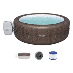 Bestway St. Moritz SaluSpa Inflatable Round Outdoor Hot Tub With 180 Soothing AirJets, Filter Cartridge, Pump, And Insulated Cover 13 Bestway St. Moritz SaluSpa Inflatable Round Outdoor Hot Tub With 180 Soothing AirJets, Filter Cartridge, Pump, And Insulated Cover -Intex Shop GUEST e07b9685 a38b 4813 9c38 e00a9ae82cac