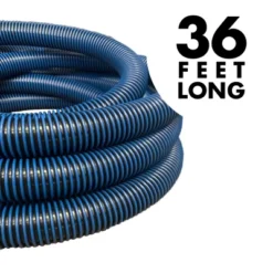 Puri Tech 1.25 Inch Diameter X 36 Feet Long Vacuum Hose For Above Ground Swimming Pools With Thick Crown For Wear Protection UV And Chemical Resistant -Intex Shop GUEST e34c3d43 00b7 4018 aec3 01b446661a9d
