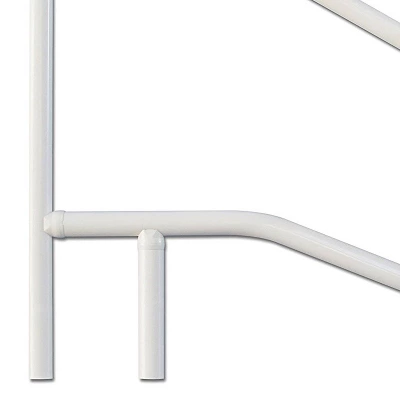 Saftron CBRTD-354-W 3 Bend Weather Resistant In Water Polymer Handrail & ASC-W Pool Ladder And Railing Anchor Socket Winter Cover, White (2 Pack) 6 Saftron CBRTD-354-W 3 Bend Weather Resistant In Water Polymer Handrail & ASC-W Pool Ladder And Railing Anchor Socket Winter Cover, White (2 Pack) - Image 4