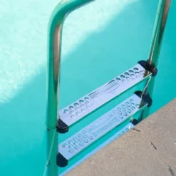 XtremepouwerUS 3 - Step Swimming Pool Ladder With Stainless Steel Steps, In Ground Pool Step -Intex Shop GUEST e8f8da9e 6cac 4983 a259 c10d3894a442