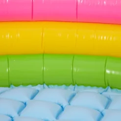 Intex 57422EP Sunset Glow 58" X 13" Inflatable Vinyl Toddler 3-Ring Colorful Backyard Kids Splash And Wade Pool For Children 2+ Years Old, Multicolor -Intex Shop GUEST e90c0fa3 0ead 49a9 813a 3db2654e3f57