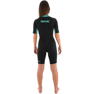 Seac Look Lady Snorkeling, Diving And Water Activity Shorty Wetsuit 2.5mm Neoprene 3 Seac Look Lady Snorkeling, Diving And Water Activity Shorty Wetsuit 2.5mm Neoprene