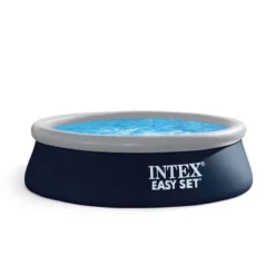 Intex Easy Set Inflatable Puncture Resistant Circular Above Ground Portable Outdoor Family Swimming Pool With Filter -Intex Shop GUEST eefe7157 2443 44b1 8112 7d85de320250
