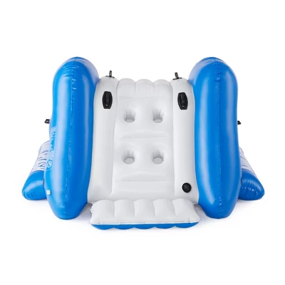 Intex Kool Splash Inflatable Play Center Swimming Pool Water Slide, Blue, And Inflatable 8.5'x5.75' Swim Center Family Pool For 2-3 Kids, Blue & White 5 Intex Kool Splash Inflatable Play Center Swimming Pool Water Slide, Blue, And Inflatable 8.5'x5.75' Swim Center Family Pool For 2-3 Kids, Blue & White - Image 3