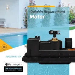 Dolphin Robotic Pool Cleaner Motor Unit: Part Number 99953033-EX Diagnostic 3HR Replacement