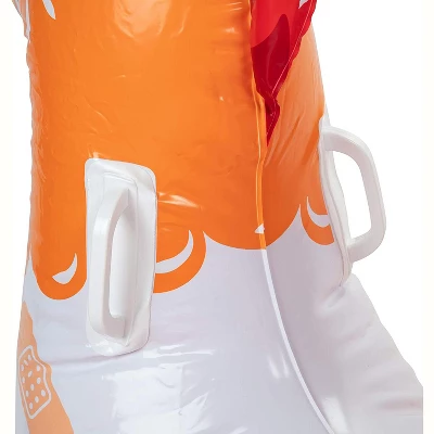 Chicken Fight Inflatable Pool Float Game Set - Includes 2 Giant Battle Ride-Ons - Flip Your Friends To Win! - For Kids And Adults 7 Chicken Fight Inflatable Pool Float Game Set - Includes 2 Giant Battle Ride-Ons - Flip Your Friends To Win! - For Kids And Adults - Image 5