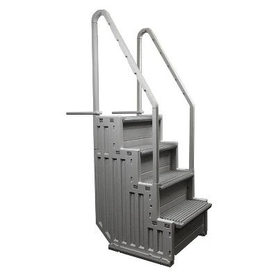 CONFER STEP-1 Above Ground Swimming Pool Ladder Step System Entry W/ Liner Pad 3 CONFER STEP-1 Above Ground Swimming Pool Ladder Step System Entry W/ Liner Pad