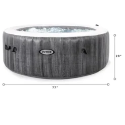 Intex PureSpa Plus 6 Person Portable Inflatable Round Hot Tub Spa With 170 Bubble Jets And Built In Heater Pump 11 Intex PureSpa Plus 6 Person Portable Inflatable Round Hot Tub Spa With 170 Bubble Jets And Built In Heater Pump -Intex Shop GUEST f820df34 edb4 44a1 bd34 81fc0df346a1
