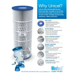 Unicel 5CH-352 Marquis Spa Replacement Filter Cartridge 35 Sq Ft FC-0196 PPM35SC -Intex Shop GUEST fc99c3cf 4174 4905 9546 c4cd14fea2b8